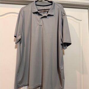 Classic Gray Polo Shirt for Men
